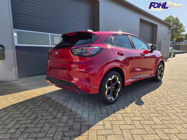 Ford Puma ST-Line X 1.0 EcoBoost Hybrid 125PS Automatik Premium Leder (Sensico) B+O-Sound elektr. Heckklappe Klimaautomatik Sitzheizung Lenkradheizung Frontscheibe beheizb. Ford-Navi SYNC4 Bluetooth Apple CarPlay Android Auto PDC v+h 18-LM 