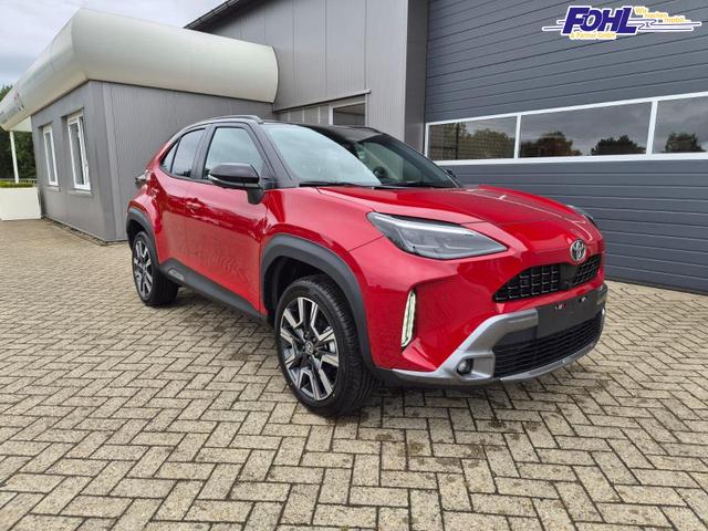 Toyota Yaris Cross 1.5-l 130PS HEV Automatik Style Matrix-LED 4xKamera elektr. Heckklappe Sitzheizung Lenkradheizung Klimaautomatik Navi Bluetooth wireless Apple CarPlay + Android Auto ACC PDC v+h 18"LM 
