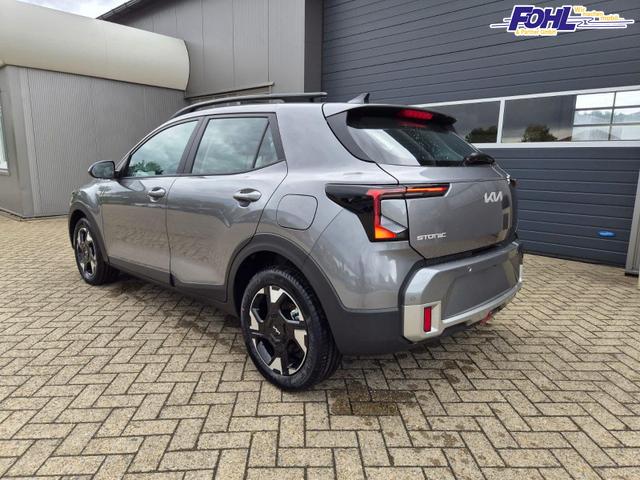Kia Stonic 1.0 T-GDI MHEV 115PS NEUES MODELL LED-Scheinwerfer Sitzheizung Lenkradheizung PDC v+h R&uuml;ckf.Kamera Klima Bluetooth Touchscreen Apple CarPlay Android Auto Tempomat 16"LM 