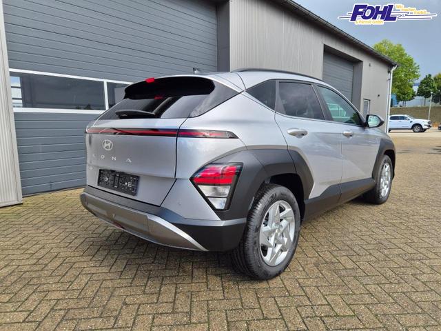 Hyundai KONA Trend 1.6 T-GDI 150PS Automatik Voll-LED-Scheinw. Sitzheizung Lenkradheizung ACC Klimaautomatik Navi Touchscreen DAB+ Apple CarPlay + Android Auto PDC v+h R&uuml;ckf.Kamera 2xKeyless 17-LM 
