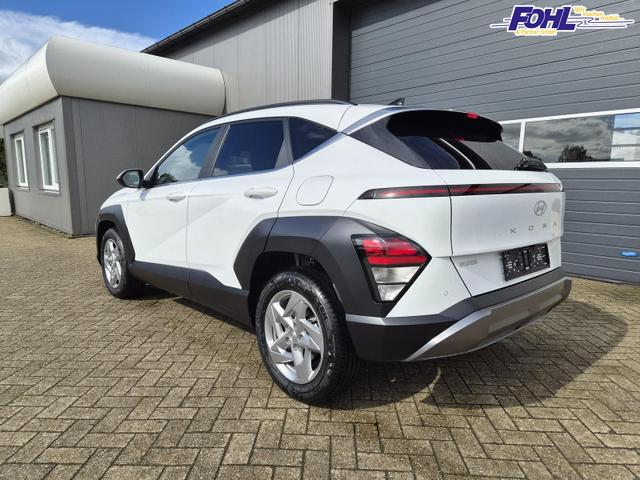 Hyundai KONA Trend 1.6 T-GDI 150PS Automatik Voll-LED-Scheinw. Sitzheizung Lenkradheizung ACC Klimaautomatik Navi Touchscreen DAB+ Apple CarPlay + Android Auto PDC v+h R&uuml;ckf.Kamera 2xKeyless 17-LM 