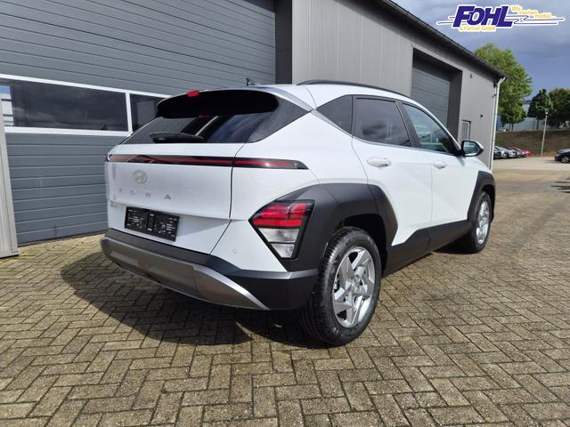 Hyundai KONA Trend 1.6 T-GDI 150PS Automatik Voll-LED-Scheinw. Sitzheizung Lenkradheizung ACC Klimaautomatik Navi Touchscreen DAB+ Apple CarPlay + Android Auto PDC v+h R&uuml;ckf.Kamera 2xKeyless 17-LM 