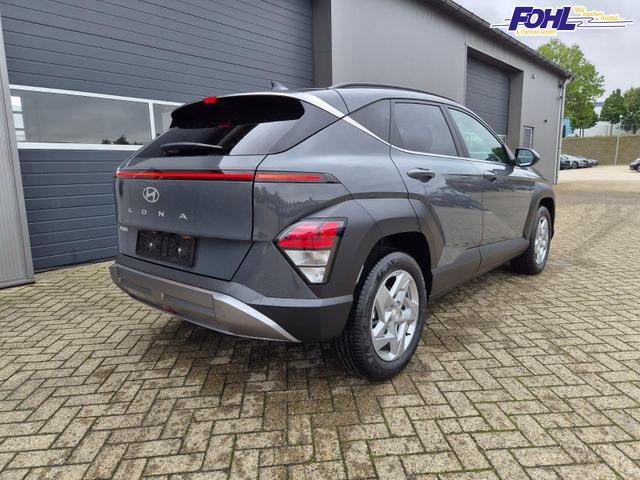 Hyundai KONA Trend 1.6 T-GDI 150PS Voll-LED-Scheinw. Sitzheizung Lenkradheizung Klimaautomatik Tempomat Navi Touchscreen DAB+ Apple CarPlay + Android Auto PDC v+h R&uuml;ckf.Kamera 2xKeyless 17-LM 
