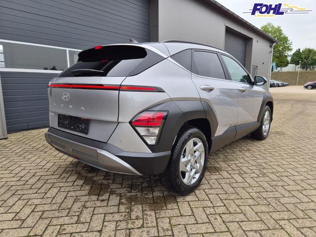 Hyundai KONA Trend 1.6 T-GDI 150PS Voll-LED-Scheinw. Sitzheizung Lenkradheizung Klimaautomatik Tempomat Navi Touchscreen DAB+ Apple CarPlay + Android Auto PDC v+h R&uuml;ckf.Kamera 2xKeyless 17-LM 