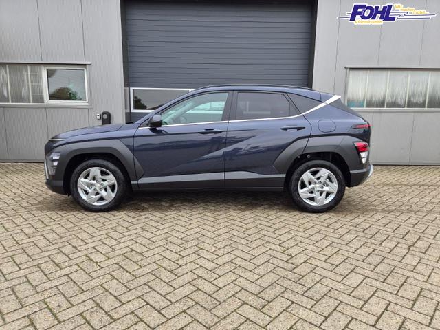 Hyundai KONA Trend 1.6 T-GDI 150PS Voll-LED-Scheinw. Sitzheizung Lenkradheizung Klimaautomatik Tempomat Navi Touchscreen DAB+ Apple CarPlay + Android Auto PDC v+h R&uuml;ckf.Kamera 2xKeyless 17-LM 