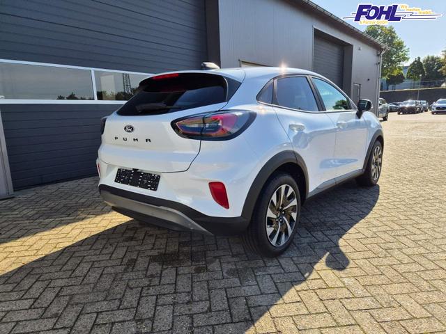 Ford Puma Titanium 1.0 EcoBoost Hybrid 125PS Automatik R&uuml;ckf.Kamera Klimaautomatik Sitzheizung Lenkradheizung Frontscheibe beheizb. LED-Scheinwerfer SYNC4 Bluetooth Apple CarPlay Android Auto PDC v+h 