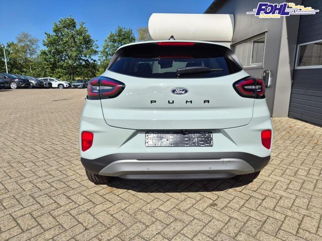 Ford Puma Titanium 1.0 EcoBoost Hybrid 125PS Automatik abnehm. AHK ACC 4xKamera Klimaautomatik Sitzheizung Lenkradheizung Frontscheibe beheizb. LED-Scheinwerfer SYNC4 Bluetooth Apple CarPlay Android Auto PDC v+h 
