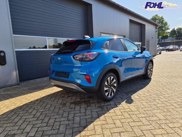Ford Puma Titanium 1.0 EcoBoost Hybrid 125PS Automatik R&uuml;ckf.Kamera Klimaautomatik Sitzheizung Lenkradheizung Frontscheibe beheizb. LED-Scheinwerfer SYNC4 Bluetooth Apple CarPlay Android Auto PDC v+h 