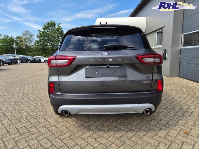 Ford Kuga Titanium 243PS PHEV Automatik elektr. PanoDach Sitzheizung v+h Lenkradheizung Frontscheibe beheizb. Klimaautomatik Navi SYNC4 Apple CarPlay Android Auto Touchscreen PDC 4xKamera 2xKeyless 17"LM vollelektr. Reichweite 66KM 