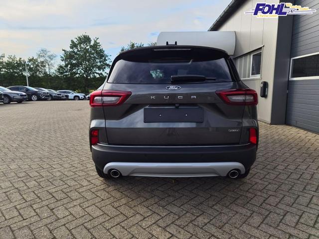 Ford Kuga Titanium 243PS PHEV Automatik schwenkb. AHK elektr. PanoDach Sitzheizung v+h Lenkradheizung Frontscheibe beheizb. Klimaautomatik Navi SYNC4 Apple CarPlay Android Auto Touchscreen PDC 4xKamera 2xKeyless 17"LM vollelektr. Reichweite 66KM 