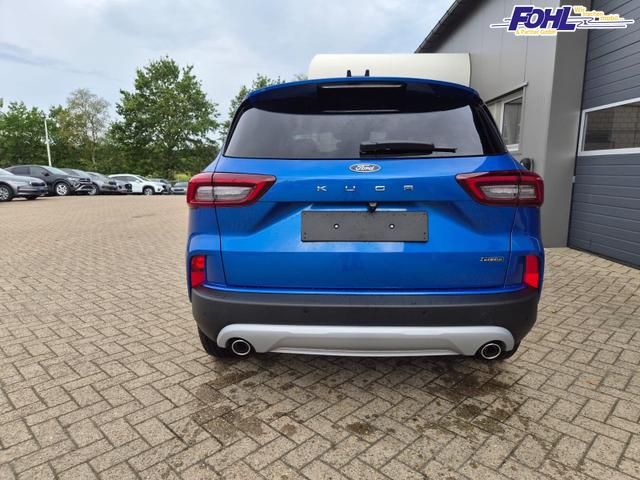 Ford Kuga Titanium 243PS PHEV Automatik schwenkb. AHK Sitzheizung v+h Lenkradheizung Frontscheibe beheizb. Klimaautomatik Navi SYNC4 Apple CarPlay Android Auto Touchscreen PDC 4xKamera 2xKeyless 17"LM vollelektr. Reichweite 66KM 