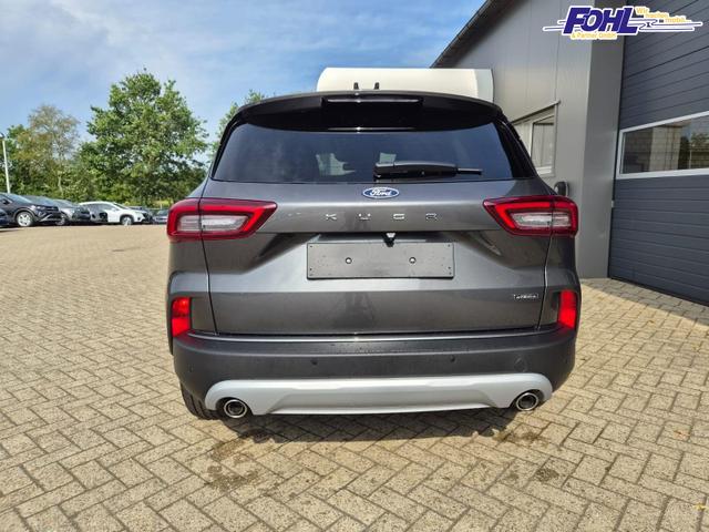 Ford Kuga Titanium 243PS PHEV Automatik schwenkb. AHK Sitzheizung v+h Lenkradheizung Frontscheibe beheizb. Klimaautomatik Navi SYNC4 Apple CarPlay Android Auto Touchscreen PDC 4xKamera 2xKeyless 17"LM vollelektr. Reichweite 66KM 