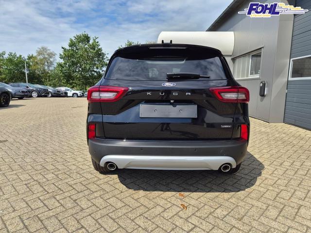 Ford Kuga Titanium 243PS PHEV Automatik schwenkb. AHK elektr. PanoDach Sitzheizung v+h Lenkradheizung Frontscheibe beheizb. Klimaautomatik Navi SYNC4 Apple CarPlay Android Auto Touchscreen PDC 4xKamera 2xKeyless 17"LM vollelektr. Reichweite 66KM 