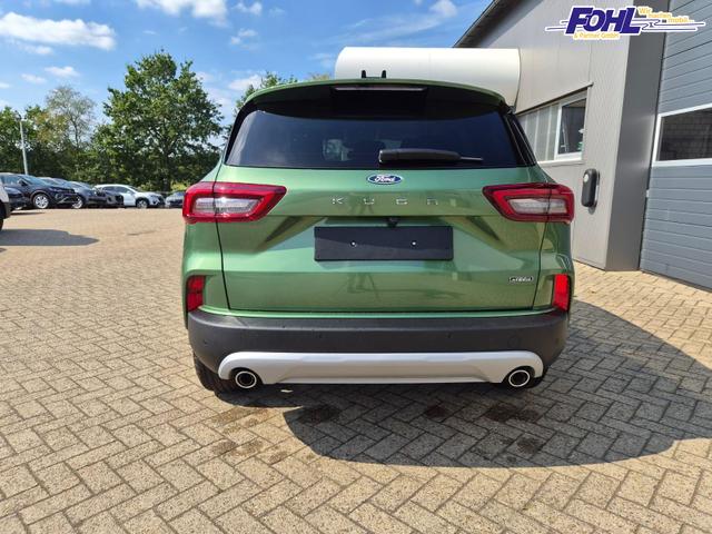 Ford Kuga Titanium 243PS PHEV Automatik Sitzheizung v+h Lenkradheizung Frontscheibe beheizb. Klimaautomatik Navi SYNC4 Apple CarPlay Android Auto Touchscreen PDC 4xKamera 2xKeyless 17"LM vollelektr. Reichweite 66KM 
