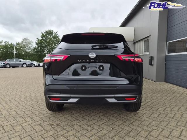 Nissan Qashqai 1.3 DIG-T MHEV 158 PS X-Tronic Tekna Voll-Leder Klimaautomatik PanoGlasdach Sitzheizung Lenkradheizung Navi Head-Up Display elektr. Heckklappe ACC PDC v+h 360&deg;Kamera DAB Bluetooth Touchscreen Apple CarPlay Android Auto 19"LM 