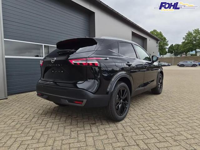 Nissan Qashqai 1.3 DIG-T MHEV 158 PS X-Tronic Tekna Voll-Leder Klimaautomatik PanoGlasdach Sitzheizung Lenkradheizung Navi Head-Up Display elektr. Heckklappe ACC PDC v+h 360&deg;Kamera DAB Bluetooth Touchscreen Apple CarPlay Android Auto 19"LM 