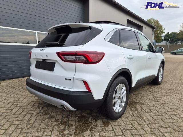 Ford Kuga Titanium 243PS PHEV Automatik schwenkb. AHK elektr. PanoDach Sitzheizung v+h Lenkradheizung Frontscheibe beheizb. Klimaautomatik Navi SYNC4 Apple CarPlay Android Auto Touchscreen PDC 4xKamera 2xKeyless 17"LM vollelektr. Reichweite 66KM 