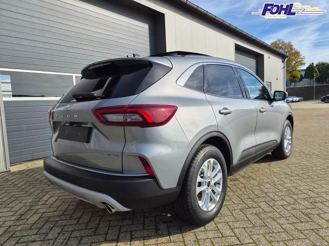 Ford Kuga Titanium 243PS PHEV Automatik schwenkb. AHK elektr. PanoDach Sitzheizung v+h Lenkradheizung Frontscheibe beheizb. Klimaautomatik Navi SYNC4 Apple CarPlay Android Auto Touchscreen PDC 4xKamera 2xKeyless 17"LM vollelektr. Reichweite 66KM 
