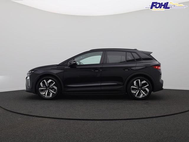 Skoda Elroq 85 Sportline 286PS Automatik schwenkb. AHK Teil-Leder Klimaautomatik Sitzheizung v+h Lenkradheizung Frontscheibe beheizb. ACC R&uuml;ckf.Kamera PDC wireless Apple Carplay Android Auto 2xKeyless 20-LM vollelektr. Reichweite 561Km 