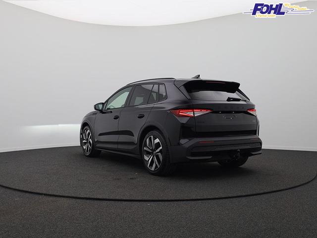 Skoda Elroq 85 Sportline 286PS Automatik schwenkb. AHK Teil-Leder Klimaautomatik Sitzheizung v+h Lenkradheizung Frontscheibe beheizb. ACC R&uuml;ckf.Kamera PDC wireless Apple Carplay Android Auto 2xKeyless 20-LM vollelektr. Reichweite 561Km 