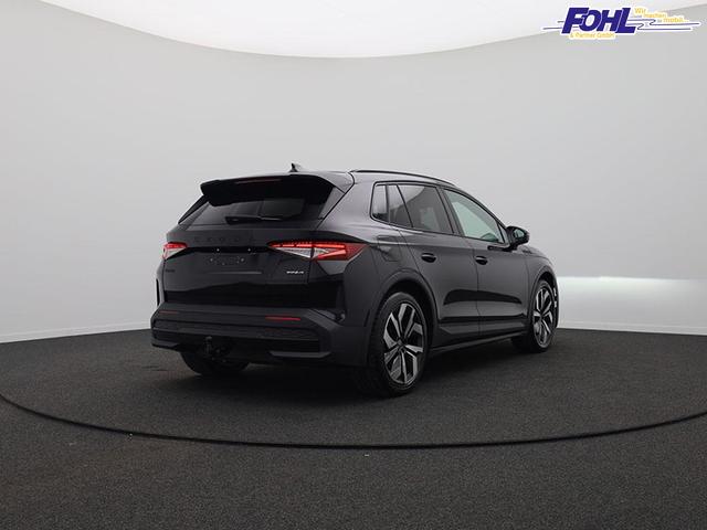 Skoda Elroq 85 Sportline 286PS Automatik schwenkb. AHK Teil-Leder Klimaautomatik Sitzheizung v+h Lenkradheizung Frontscheibe beheizb. ACC R&uuml;ckf.Kamera PDC wireless Apple Carplay Android Auto 2xKeyless 20-LM vollelektr. Reichweite 561Km 