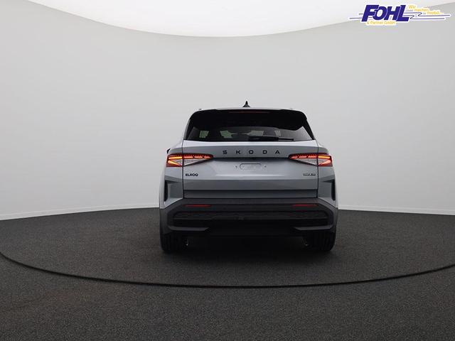 Skoda Elroq 85 Sportline 286PS Automatik schwenkb. AHK Teil-Leder Klimaautomatik Sitzheizung v+h Lenkradheizung Frontscheibe beheizb. ACC R&uuml;ckf.Kamera PDC wireless Apple Carplay Android Auto 2xKeyless 20-LM vollelektr. Reichweite 561Km 