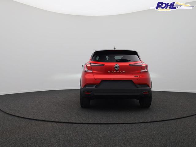 Renault Captur Techno 1.8 E-TECH Full Hybrid 158PS Automatik Sitzheizung Lenkradheizung R&uuml;ckf.Kamera PDC v+h Klimaautomatik Navi abged.Scheiben Apple CarPlay Android Auto 2xKeyless 18"LM 