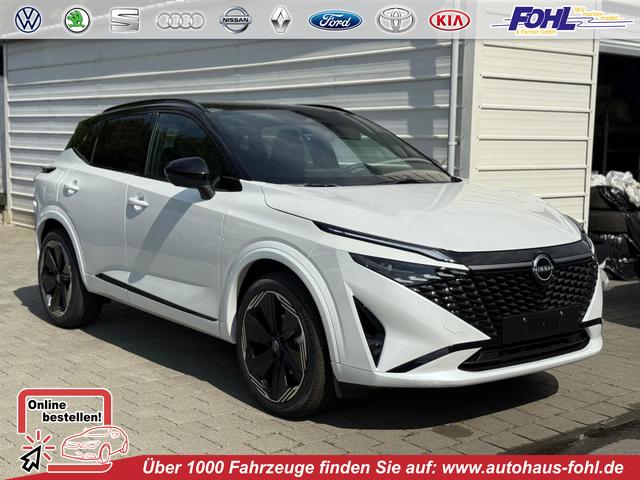 Nissan Qashqai - N-DESIGN 1.3 mHEV AT Pano*20"*NAVI*E-Heck*SHZ*HeadUp*I-Key*E-Sitz*