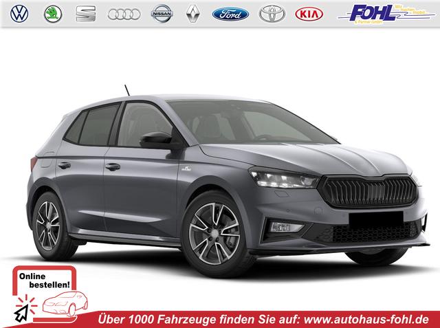 Skoda Fabia - Monte Carlo 1.0 TSI DSG Android Auto*Totwinkel*ACC*SHZ*Kessy*Kamera*2Z Klimaauto*SUNSET*PDC