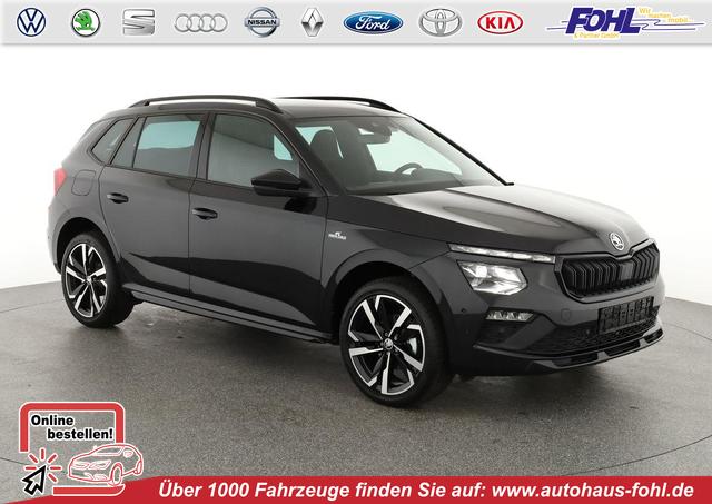 Skoda Kamiq - Monte Carlo 1.0 TSI DSG Carlo, AHK, Navi, Kamera, el. Klappe, Pano, 18-Zoll, Ladeboden