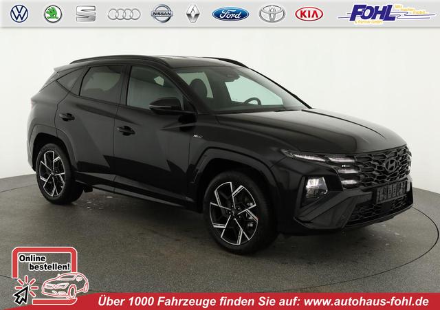 Hyundai TUCSON - N Line Mild-Hybrid 2WD 1.6 T-GDI DCT N-LINE, Facelift, Navi, 19-Zoll, Teilleder