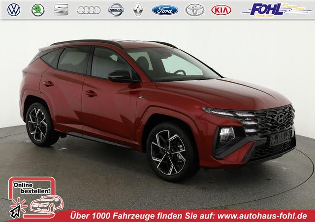 Hyundai TUCSON - N Line Mild-Hybrid 2WD 1.6 T-GDI DCT N-LINE, Facelift, Navi, 19-Zoll, Teilleder