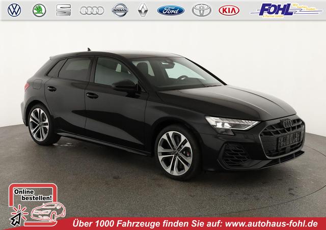 Audi S3 - 2.0 TFSI quattro Sportback quattro, Matrix, Optik schwarz, Kamera, el. Klappe, 4-J Garantie