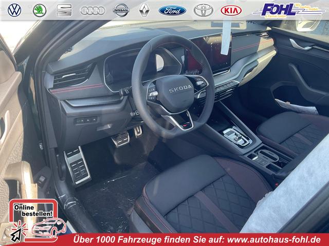 Skoda Octavia Combi - RS 2.0 TSI DSG, Sonderlackierung, Pano, AHK, 19 Zoll, Canton, el. Klappe, Navi, Matrix, sofort