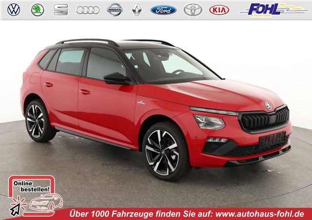 Skoda Kamiq - Monte Carlo 1.5 TSI DSG Carlo, AHK, Navi, Matrix, 18-Zoll, Side, ACC, Pano, 5-J Garantie
