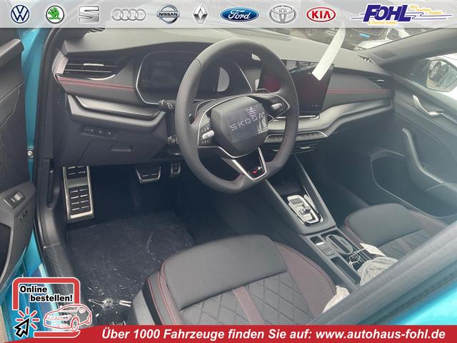Skoda Octavia Combi - RS 2.0 TSI DSG, Sonderlackierung, Pano, AHK, 19 Zoll, Canton, el. Klappe, Navi, Matrix, sofort