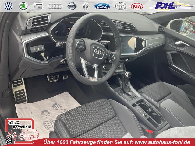 Audi Q3 Sportback - 45 TFSI quattro S line qu S-LINE, AHK, Optik schwarz, Navi, Kamera, el. Klappe