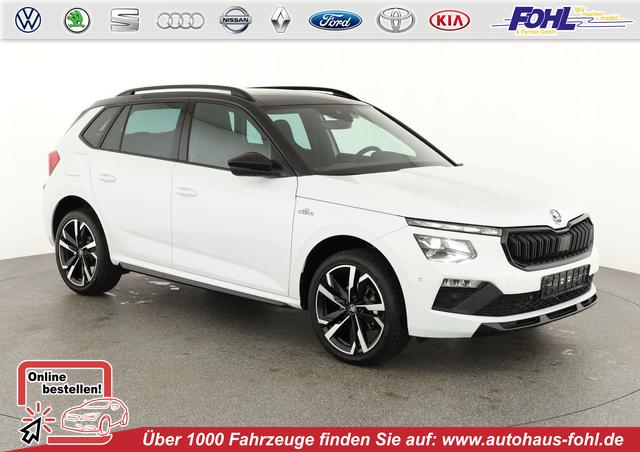 Skoda Kamiq - Monte Carlo 1.5 TSI DSG Carlo, AHK, Navi, Matrix, 18-Zoll, Side, ACC, Pano, 5-J Garantie