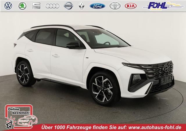 Hyundai TUCSON - N Line Mild-Hybrid 2WD 1.6 T-GDI DCT N-LINE, Facelift, Navi, 19-Zoll, Teilleder