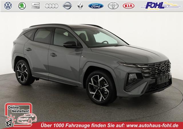 Hyundai TUCSON - N Line Mild-Hybrid 2WD 1.6 T-GDI DCT N-LINE, Facelift, Pano, Navi, 19-Zoll, Teilleder
