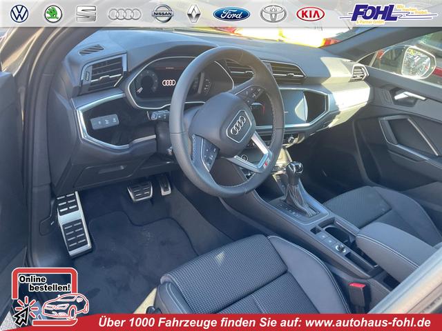 Audi Q3 Sportback - 40 TDI quattro S line qu S-LINE, AHK, 19-Zoll, Optik schwarz, Navi, Kamera, el. Klappe
