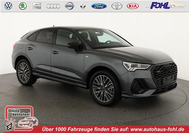 Audi Q3 Sportback - 40 TDI quattro S line qu S-LINE, AHK, 19-Zoll, Optik schwarz, Navi, Kamera, el. Klappe, 4-J. Garantie