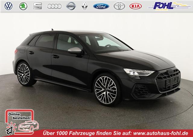 Audi S3 - 2.0 TFSI quattro Sportback quattro, 19-Zoll, Matrix, Optik schwarz, Kamera, el. Klappe, 4-J Garantie