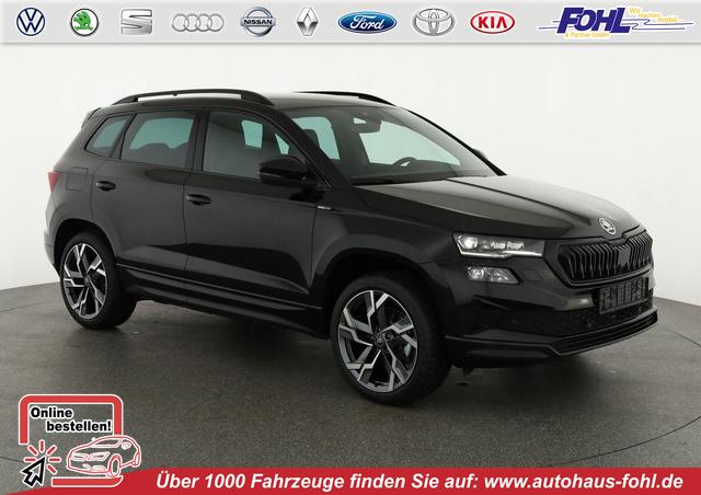 Skoda Karoq - Sportline 4x4 2.0 TDI DSG Sportline, Matrix, Teilleder, Navi, Side, 5-J. Garantie
