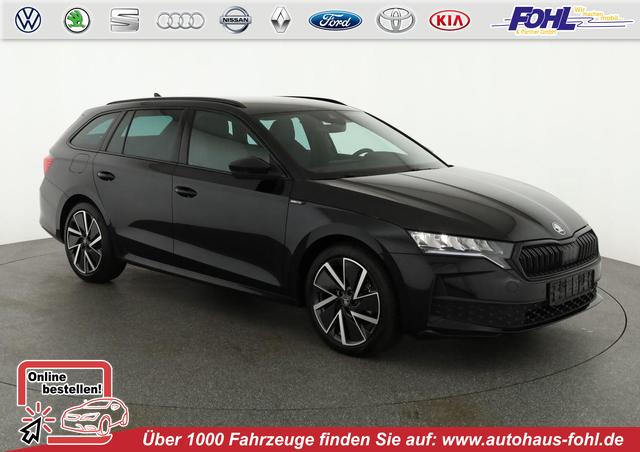 Skoda Octavia Combi - 2.0 TDI 110 kW Sportline DSG Sportline, AHK, el. Klappe, 18-Zoll, Navi
