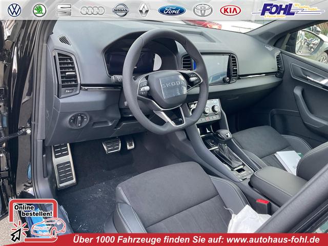Skoda Karoq - Sportline 1.5 TSI DSG Sportline, AHK, Pano, Matrix, Navi, Side, 5-J. Garantie