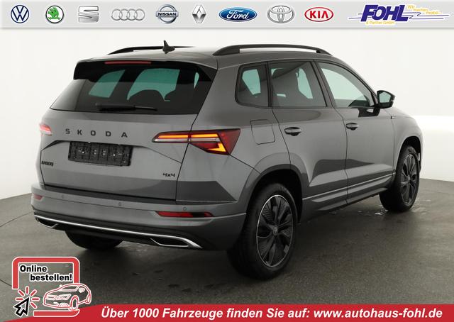 Skoda Karoq - Sportline 4x4 2.0 TDI DSG Sportline, AHK, Matrix, Navi, 5-J. Garantie