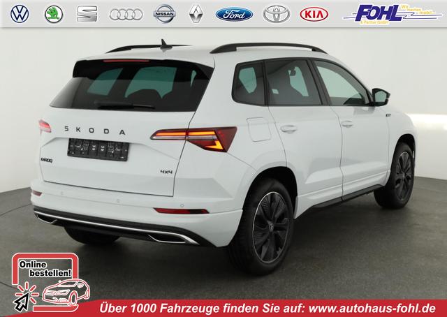 Skoda Karoq - Sportline 4x4 2.0 TDI DSG Sportline, AHK, Matrix, Navi, 5-J. Garantie