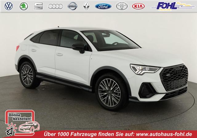 Audi Q3 Sportback - 40 TDI quattro S line qu S-LINE, AHK, 19-Zoll, Optik schwarz, Navi, Kamera, el. Klappe