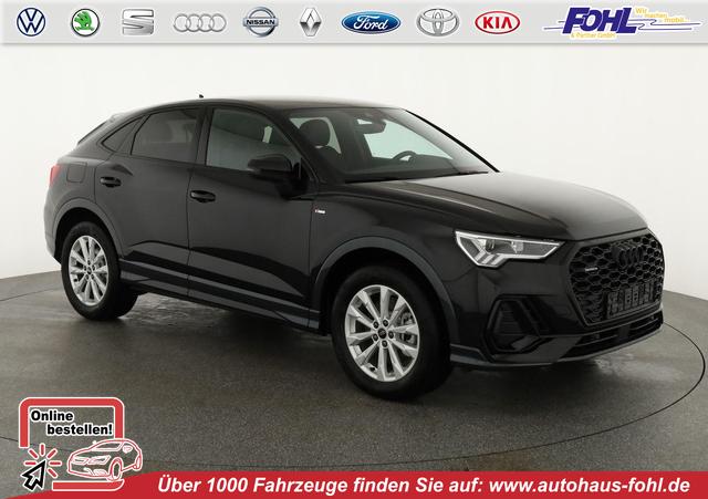 Audi Q3 Sportback - 40 TDI quattro S line qu S-LINE, AHK, Optik schwarz, Navi, Kamera, el. Klappe, 4-J. Garantie